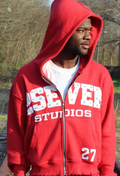 Red Zip Up Jacket