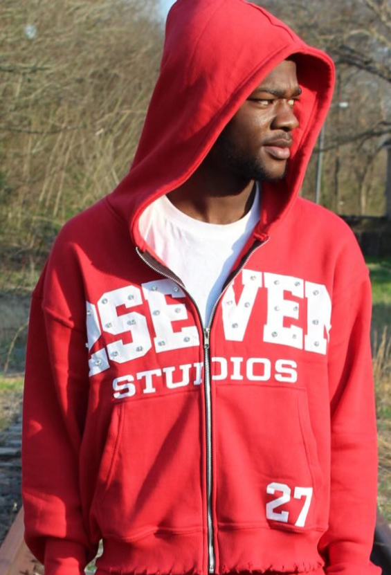 Red Zip Up Jacket