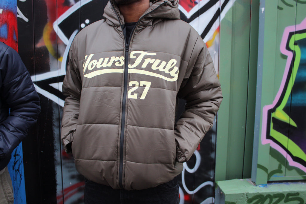 Green Puffer Coat