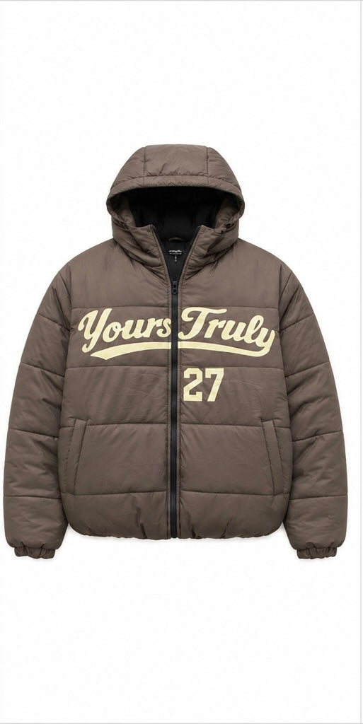 Green Puffer Coat